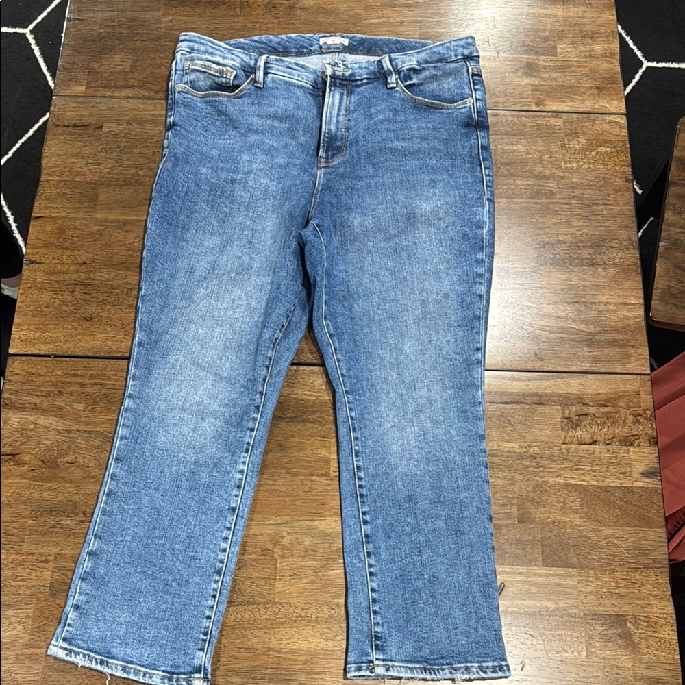 Good American Classic Blue Denim Jeans